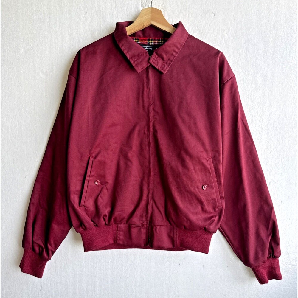 Vintage Bomber G9 Style Harrington Jacket England Knightsbridge Men’s Large